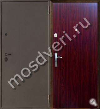 Порошковая дверь с шумоизоляцией и ламинатом внутри - купить от производителя Мосдвери Порошковая дверь с шумоизоляцией и ламинатом внутри