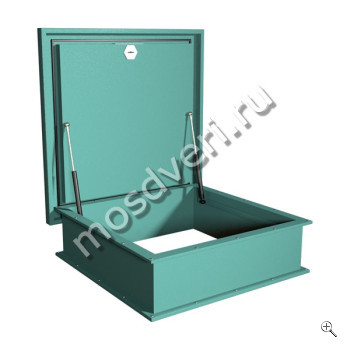 Зеленый люк на крышу Л-119 - купить от производителя Мосдвери Зеленый люк на крышу Л-119